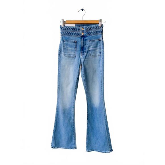 NEW VERONICA BEARD women's beverly loafer high rise skinny jean in nova - Picture 1 of 3